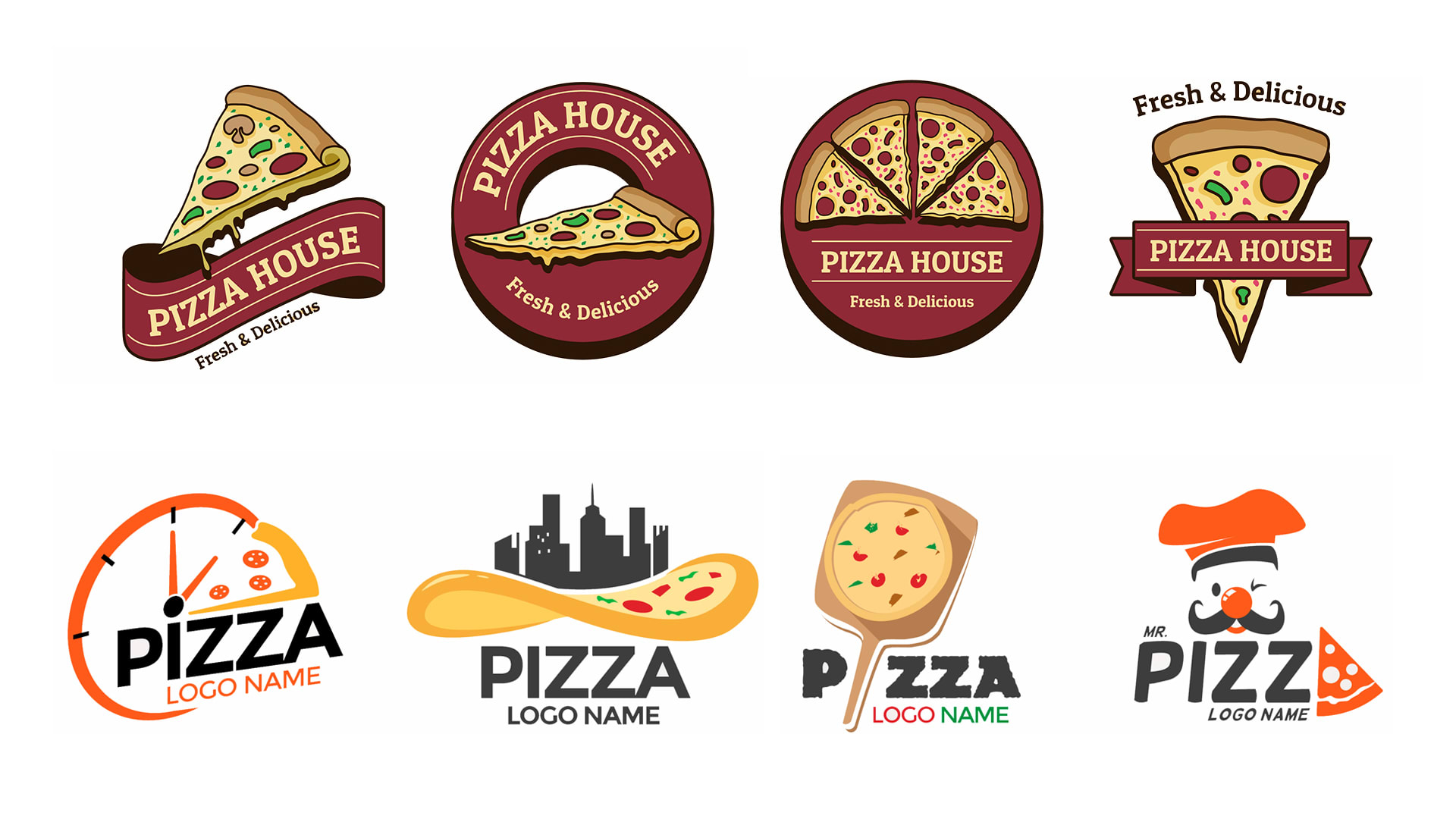 Пицца лабытнанги. Пицца логотип. Итальянская пиццерия логотип. Пиццерия название логотип. Американские пиццерии логотипы.